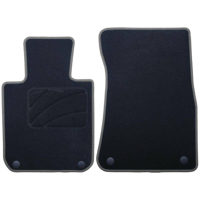 Passgenaue Fußmatte für BMW E89 Z4 (2009-2019), 2 Stück, dunkelgrau von OCCDESIGN