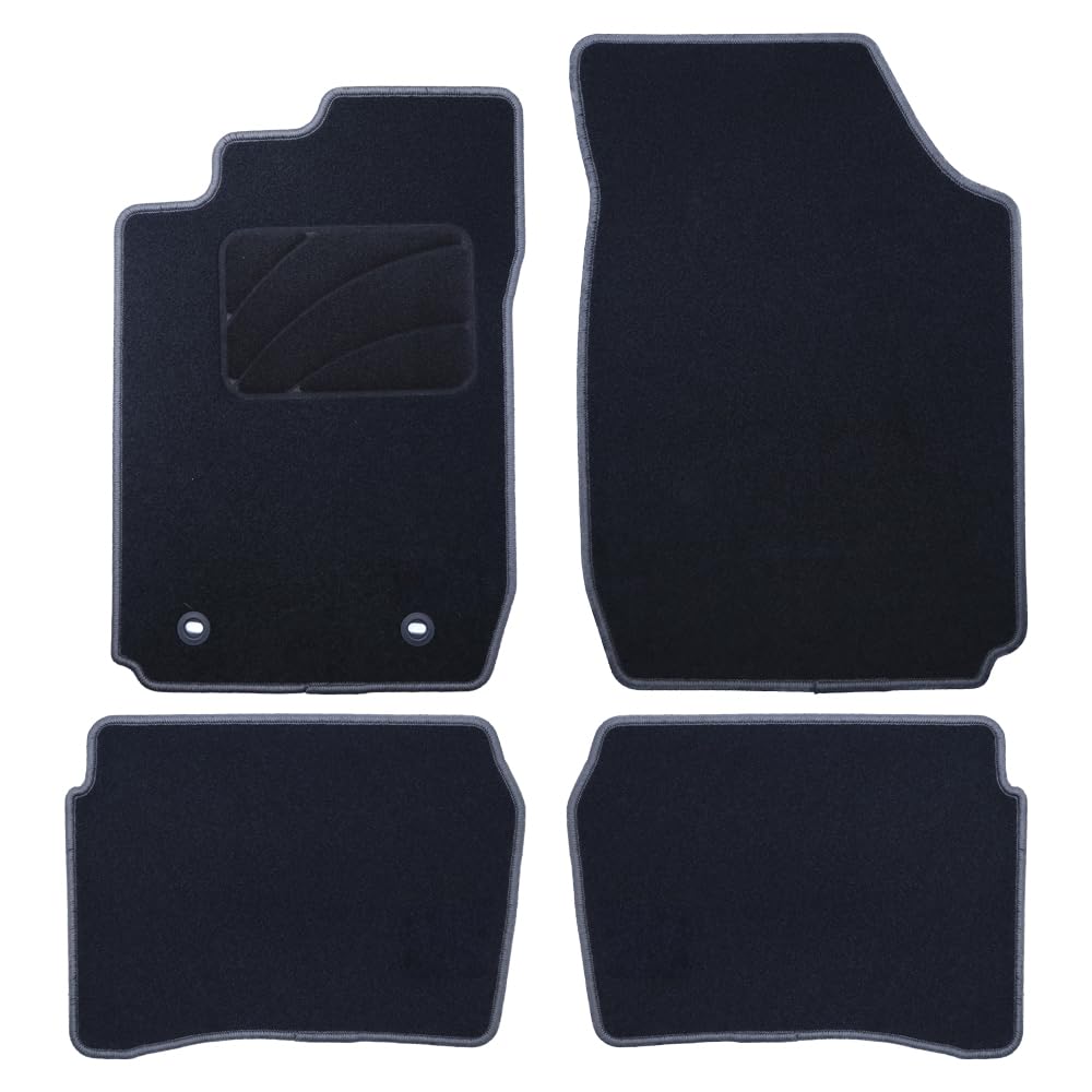 Passgenaue Fußmatte für Toyota Corolla (1997-2002), 5 Stück, dunkelgrau von OCCDESIGN