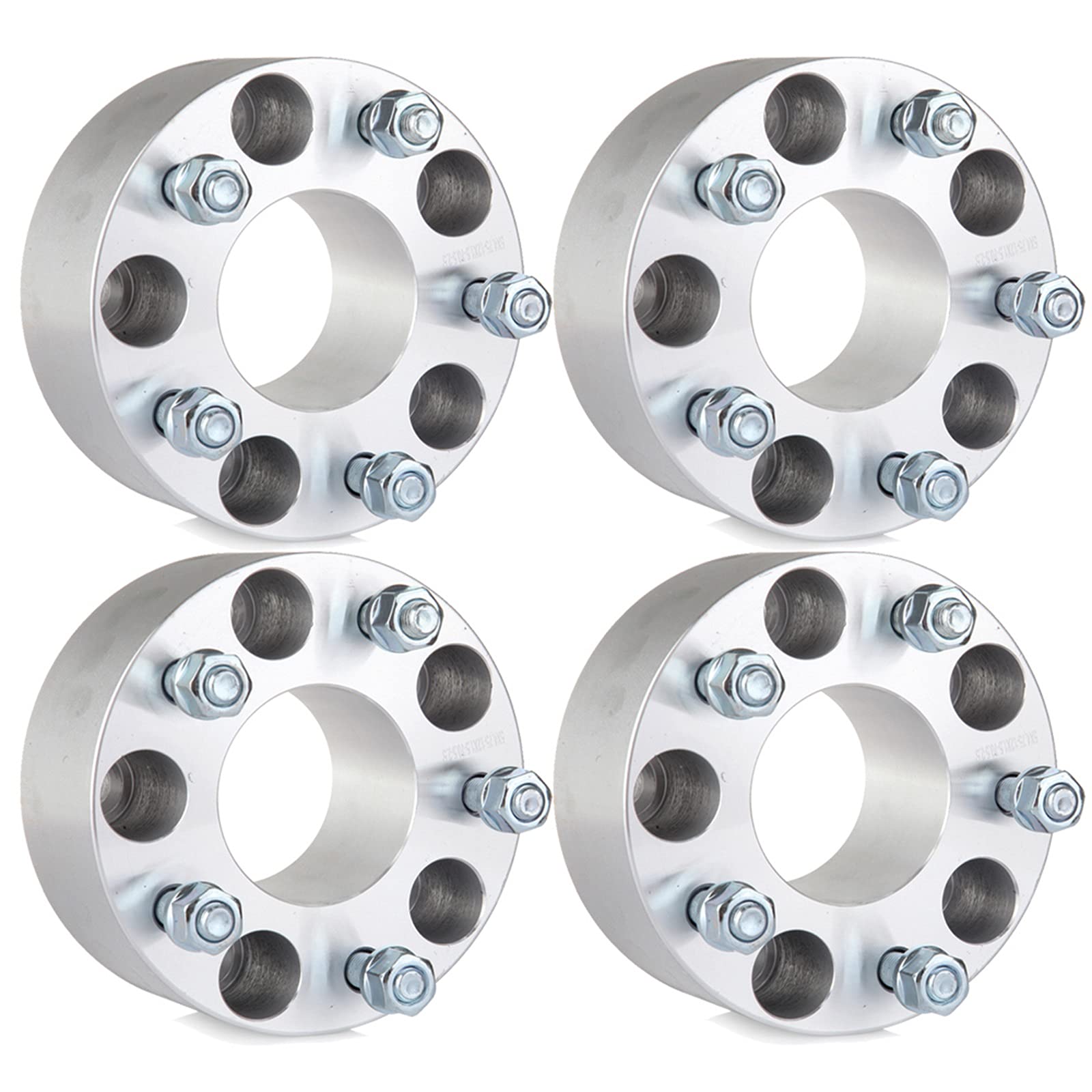 OCPTY 4 Stück 5 x 4,75 bis 5 x 4,75 | 5 x 120,65 mm bis 5 x 120,65 mm Spurverbreiterung, 12 x 1,5 Bolzen, 6,3 cm, Ersatz für Pontiac Trans Sport für GMC Sonoma für Chevrolet S10 OCPTY 4 Stück 5 x 4,75 bis 5 x 4,75 | 5 x 120,65 mm bis 5 x 120,65 mm Spurverbreiterung, 12 x 1,5 Bolzen, 6,3 cm, Ersatz für Pontiac Trans Sport für GMC Sonoma für Chevrolet S10 von OCPTY