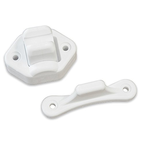 OCS Türfanger Set 2 TLG. Weiss aus Kunststoff 9mm Einlegeplatte und Gelenk für Wohnmobil oder Wohnwagen OCS Türfanger Set 2 TLG. Weiss aus Kunststoff 9mm Einlegeplatte und Gelenk für Wohnmobil oder Wohnwagen von OCS