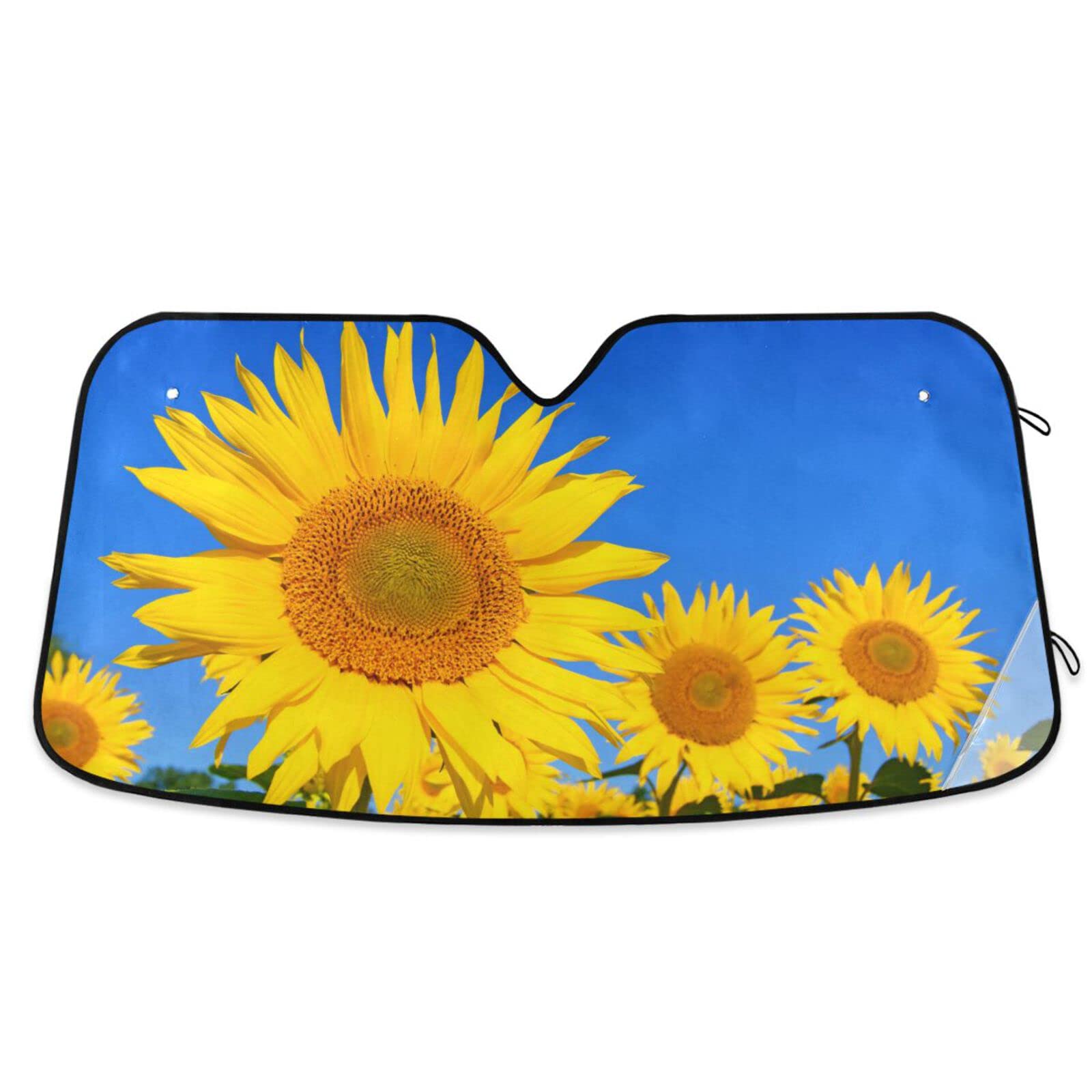Auto Windschutzscheibe Sonnenschutz Sonnenblume Feld Faltbare Sonnenschutz Blocks UV Strahlen Halten Fahrzeug Kühl, Autozubehör Hitzeschutz Auto Windschutzscheibe Sonnenschutz Sonnenblume Feld Faltbare Sonnenschutz Blocks UV Strahlen Halten Fahrzeug Kühl, Autozubehör Hitzeschutz von ODAWA