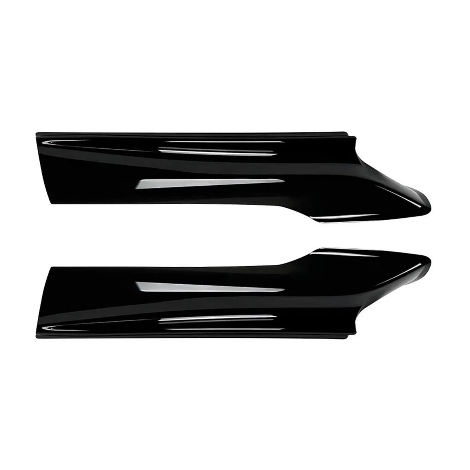 Frontspoiler 2 Stücke Für 5 Series F10 F11 Sport 520i 530i 2010-2016 Auto Front Stoßfänger Lippen Splaitter Body Kits Tuning Glanz Schwarz Spoilerlippe(Gloss Black) von ODKBFG