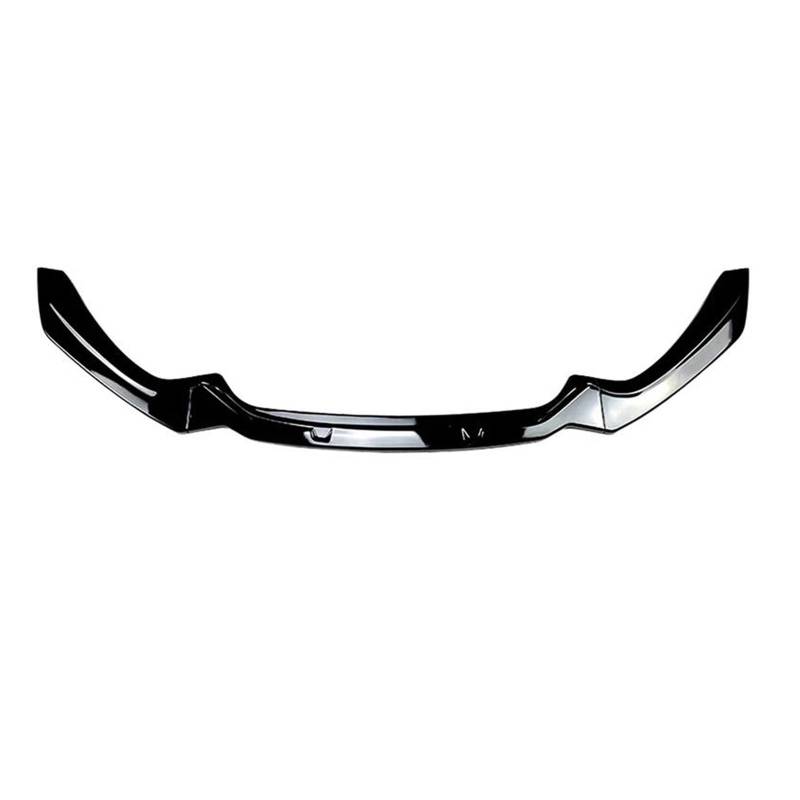 Frontspoiler 3 PCS Auto Frontstoßstange Lip Spoiler Glänzend Schwarz Oder Carbon Fiber Look Body Kit Für 1 Serie F20 F21 2015~2019 Spoilerlippe(Glossy Black) von ODKBFG