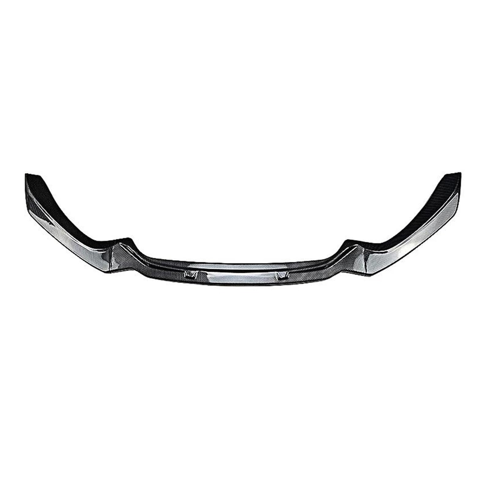 Frontspoiler 3 PCS Auto Frontstoßstange Lip Spoiler Glänzend Schwarz Oder Carbon Fiber Look Body Kit Für 1 Serie F20 F21 2015~2019 Spoilerlippe(Kohlefaser-Optik) von ODKBFG