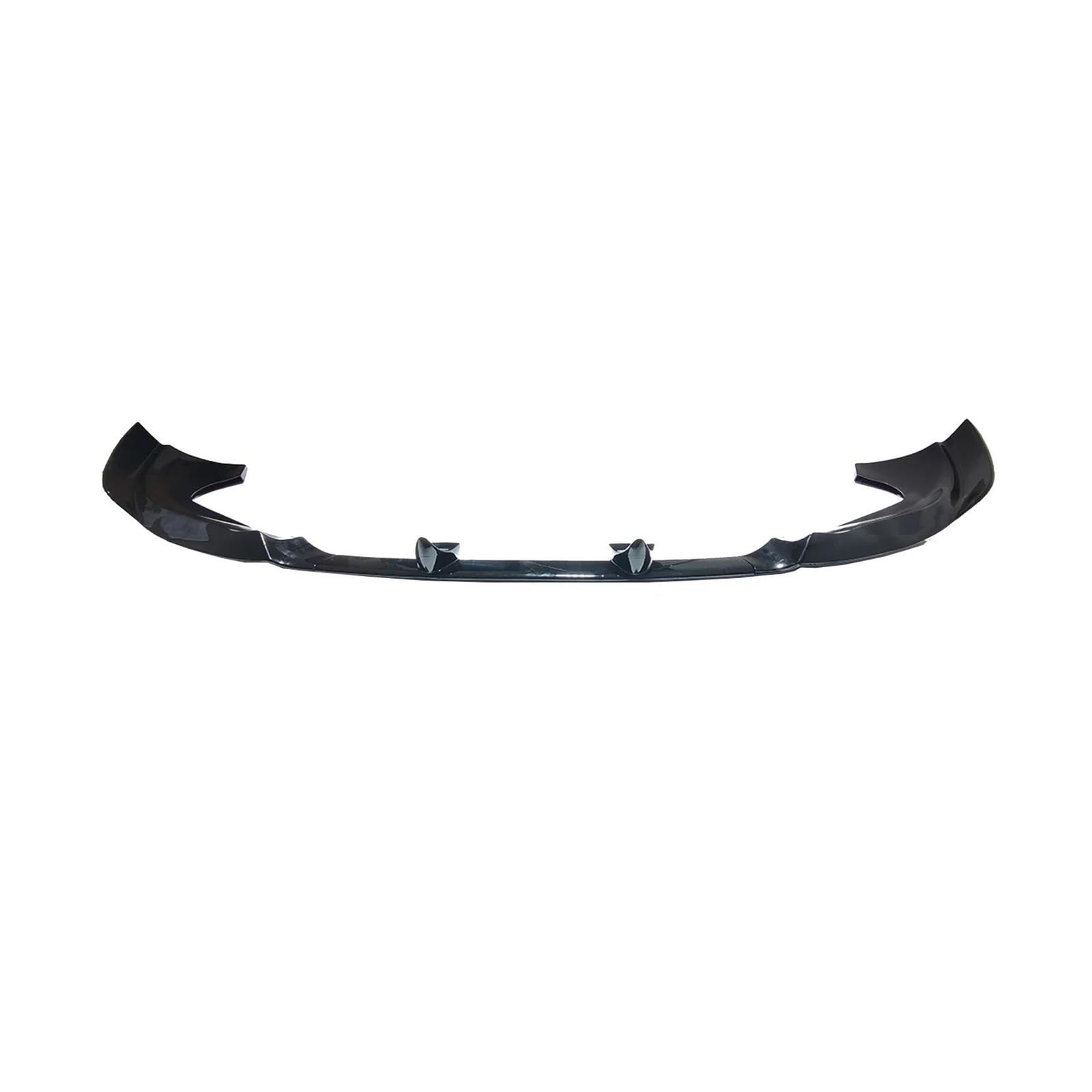 Frontspoiler 3 STÜCKE Auto Frontspoilerlippe Splitter Spoiler Carbon Fiber Style Body Kit Weiß Rot Für Jeep Für Grand Für Cherokee Für SRT 2012-2016 SRT8 Spoilerlippe(Glossy Black) von ODKBFG