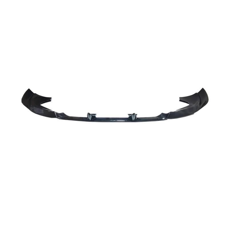 Frontspoiler 3 STÜCKE Auto Frontspoilerlippe Splitter Spoiler Carbon Fiber Style Body Kit Weiß Rot Für Jeep Für Grand Für Cherokee Für SRT 2012-2016 SRT8 Spoilerlippe(Glossy Black) von ODKBFG