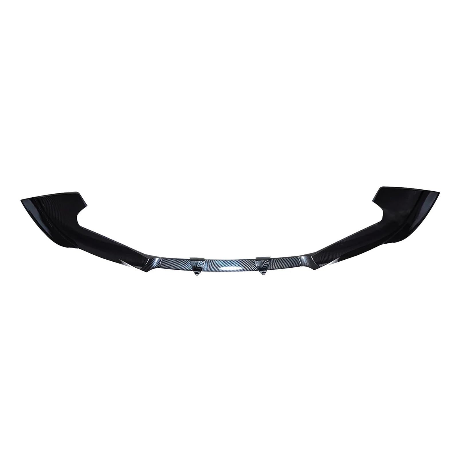 Frontspoiler 3 STÜCKE Auto Frontspoilerlippe Splitter Spoiler Carbon Fiber Style Body Kit Weiß Rot Für Jeep Für Grand Für Cherokee Für SRT 2012-2016 SRT8 Spoilerlippe(Kohlefaser-Stil) von ODKBFG