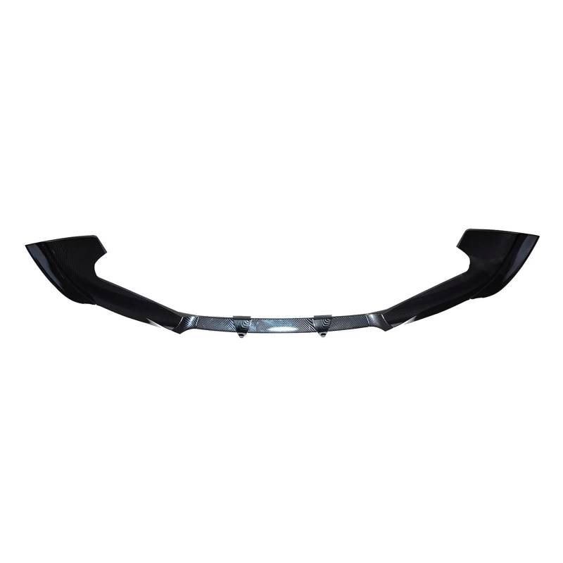 Frontspoiler 3 STÜCKE Auto Frontspoilerlippe Splitter Spoiler Carbon Fiber Style Body Kit Weiß Rot Für Jeep Für Grand Für Cherokee Für SRT 2012-2016 SRT8 Spoilerlippe(Kohlefaser-Stil) von ODKBFG