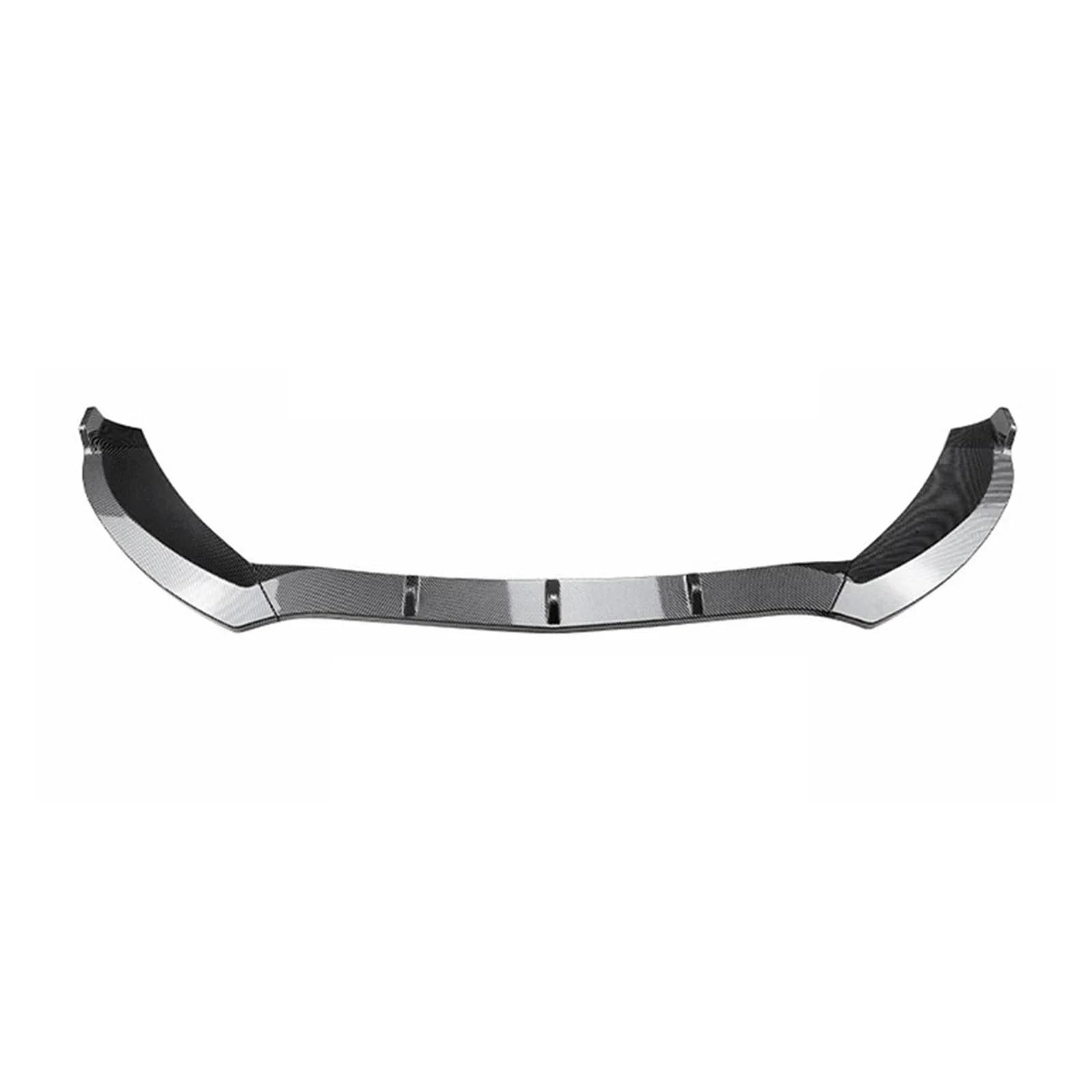 Frontspoiler 3 STÜCKE Auto Vorderen Stoßfänger Lippe Glänzend Schwarz Für Benz C Klasse Spoiler Splitter W205 C300 C160 C200 C350e C260 Für AMG 2015-2018 Spoilerlippe(Kohlefaser-Stil) von ODKBFG