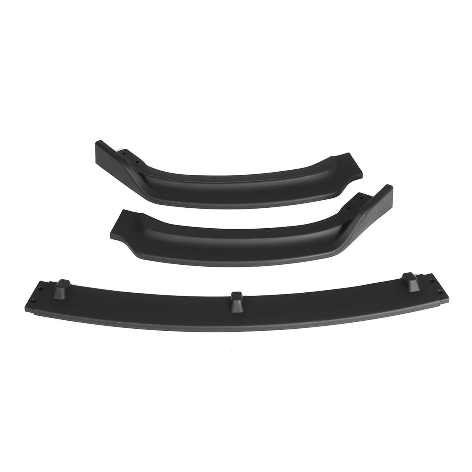 Frontspoiler 3 STÜCKE Für 3er F30 F35 2016-2019 Auto Frontstoßstange Splitter Lippe Diffusor Spoiler Schutzabdeckung Schutz Deflektorlippen Spoilerlippe(Matt-schwarz) von ODKBFG