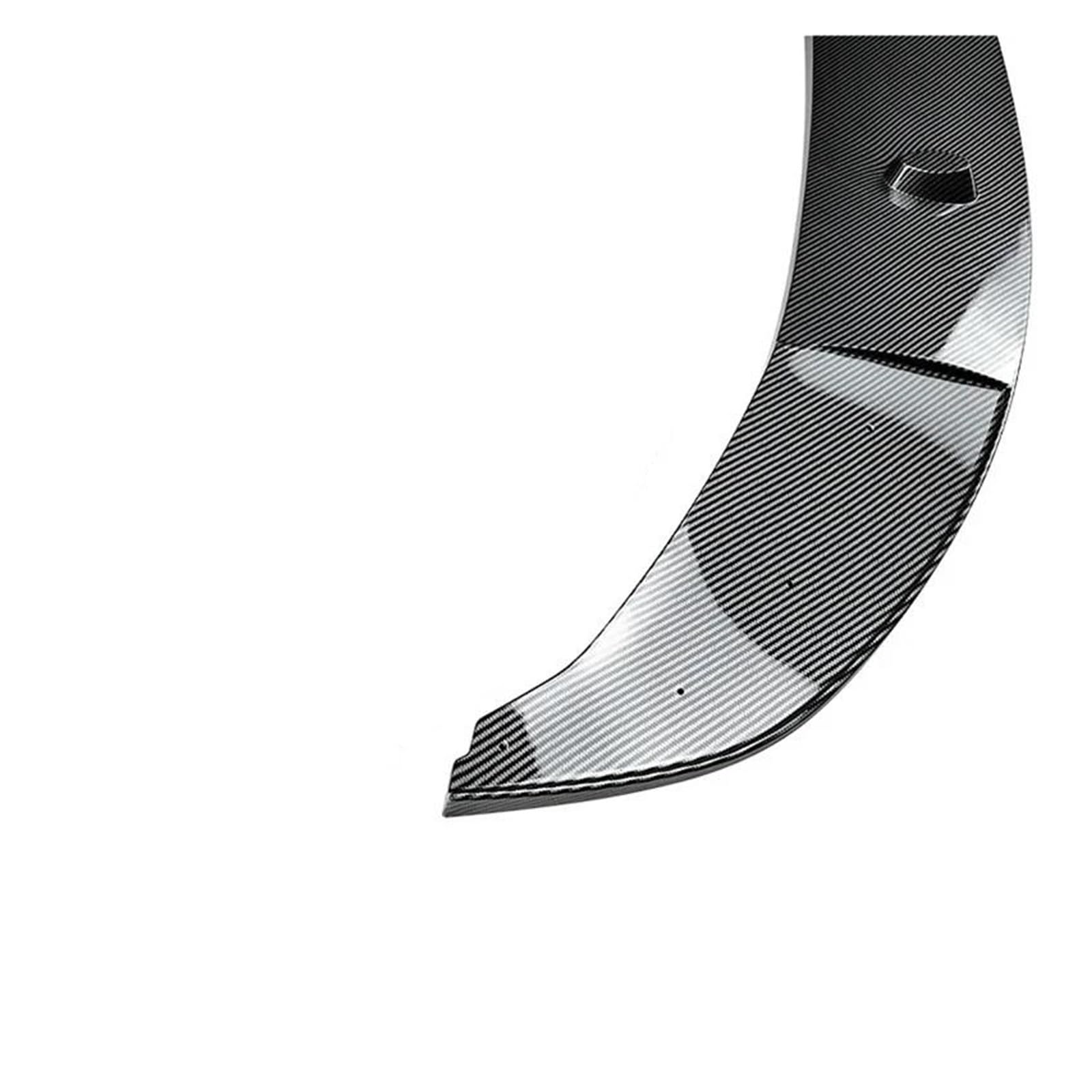 Frontspoiler 3 STÜCKE Für 5 Series F10 F11 Sport 2011-2017 Auto Front Kinn Stoßstange Lippe & Spoiler Splitter Diffusor Body Kits Glänzend Schwarz ABS Spoilerlippe(Dark Grey) von ODKBFG