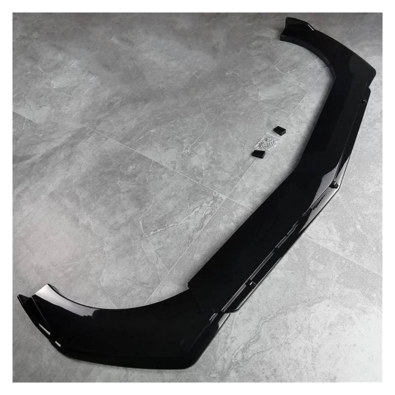 Frontspoiler 3Pcs Frontschürze Lip Spoiler Splitter Diffusor Für F32 F33 F36 4 Serie 420i 420d 430i 430d 440i 2014-2021 Bodykits Tuning Spoilerlippe(Gloss Black Unpiant) von ODKBFG