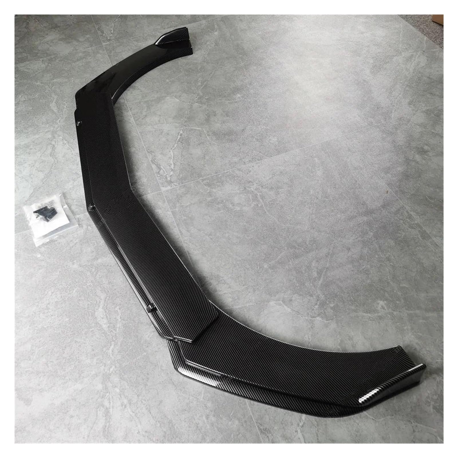 Frontspoiler 3Pcs Frontschürze Lip Spoiler Splitter Diffusor Für G11 G12 7 Serie 730d 740d 745e Für Luxus Linie 2019-2022 Bodykits Tuning Spoilerlippe(Carbon Look Pianted) von ODKBFG