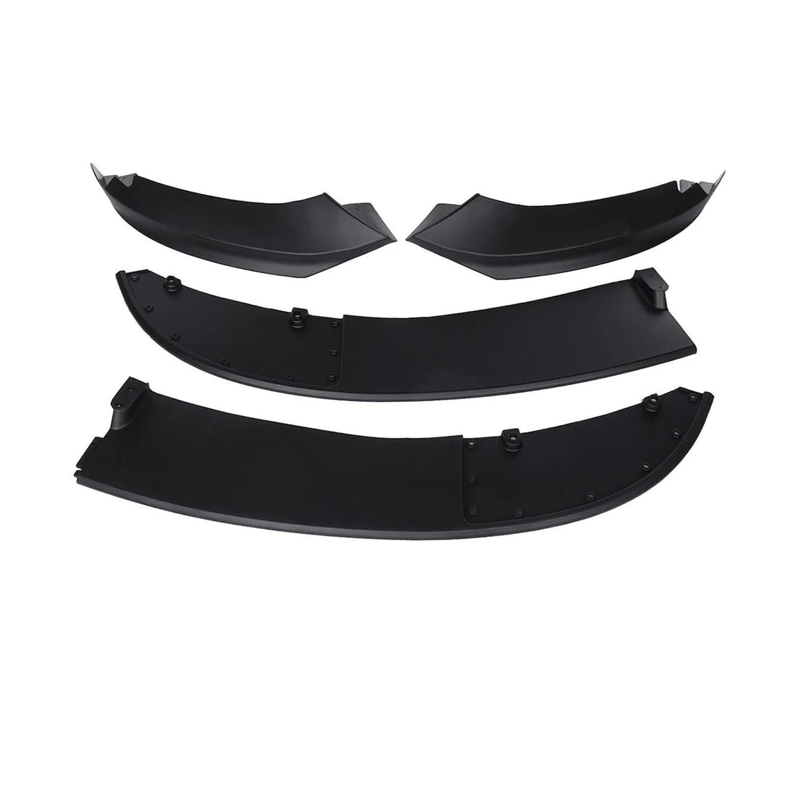 Frontspoiler 4er-Serie Für F32 F33 F36 4er-Serie Sport 2014-2020 F32 Auto Frontstoßstange Lip Body Kit Spoiler Schutzabdeckung Seitensplitter Spoilerlippe(Matt-schwarz) von ODKBFG