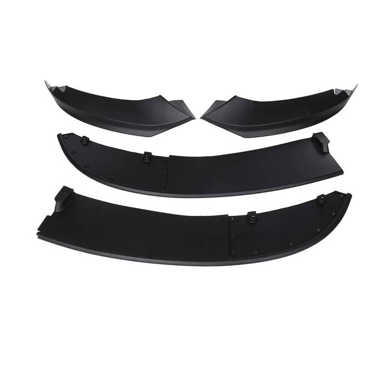 Frontspoiler 4er-Serie Für F32 F33 F36 4er-Serie Sport 2014-2020 F32 Auto Frontstoßstange Lip Body Kit Spoiler Schutzabdeckung Seitensplitter Spoilerlippe(Matt-schwarz) von ODKBFG