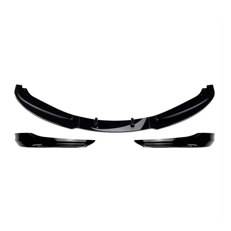 Frontspoiler Auto Front Lip Splitter Diffusor Body Kits Spoiler Stoßstange Wache Schutz Für 3 Serie E90 E91 Für LCI 320i 330i 2009-2012 Spoilerlippe(Gloss Black Set) von ODKBFG