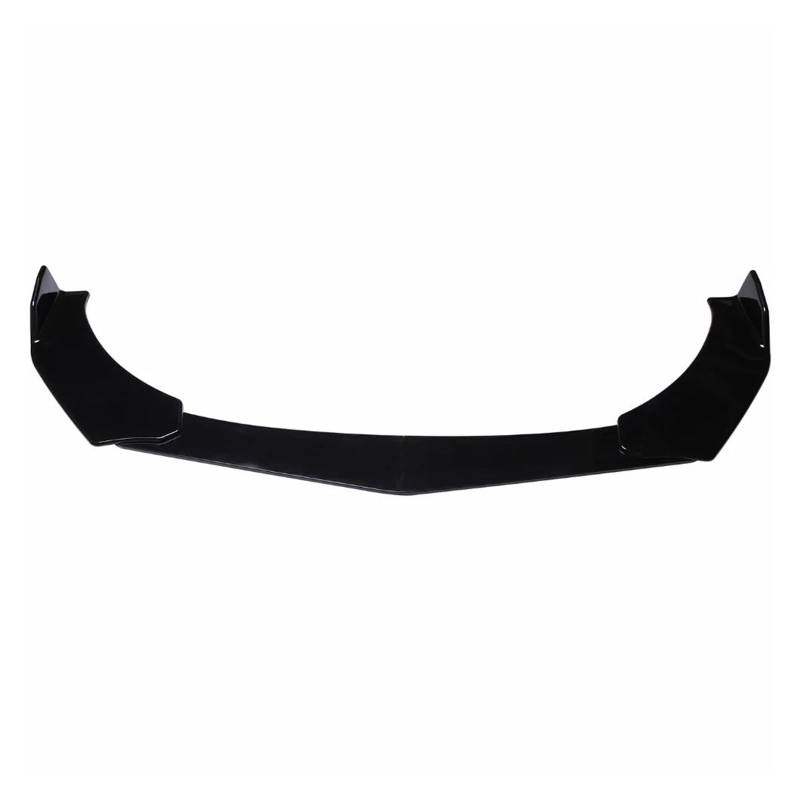 Frontspoiler Auto Front Stoßstange Lip Body Kit Canard Lip Diffusor Spoiler Anti Scratch Guard Front Körper Schaufel Für Dodge Für Ram 1500 2021-22 Spoilerlippe(Glossy Black) von ODKBFG