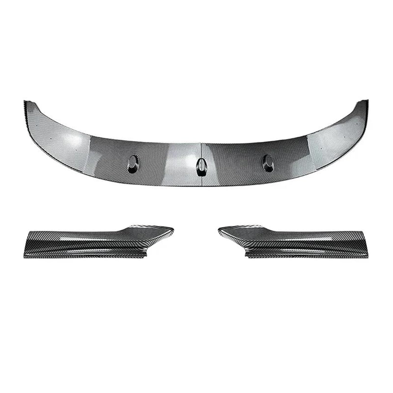 Frontspoiler Auto Front Stoßstange Lip Body Kit Spoiler Splitter Diffusor Body Kits Für 2011-2017 Für 5 Series F10 F11 Sport Spoilerlippe(Kohlefaser) von ODKBFG