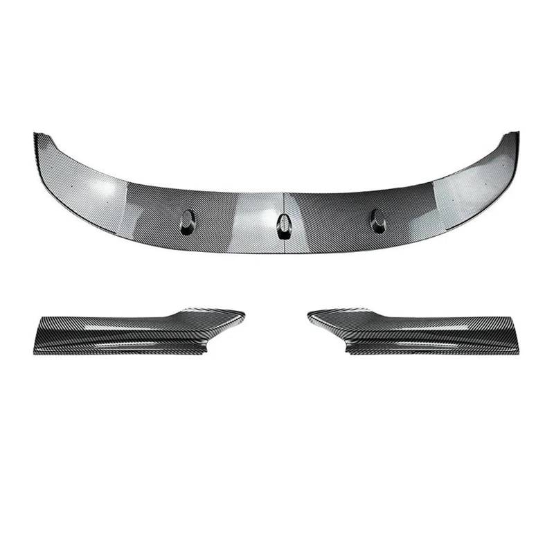 Frontspoiler Auto Front Stoßstange Lip Body Kit Spoiler Splitter Stoßstange Canard Lip Splitter Zubehör Für 5 Series F10 F11 Sport 2011-2017 Spoilerlippe(Carbon Look) von ODKBFG