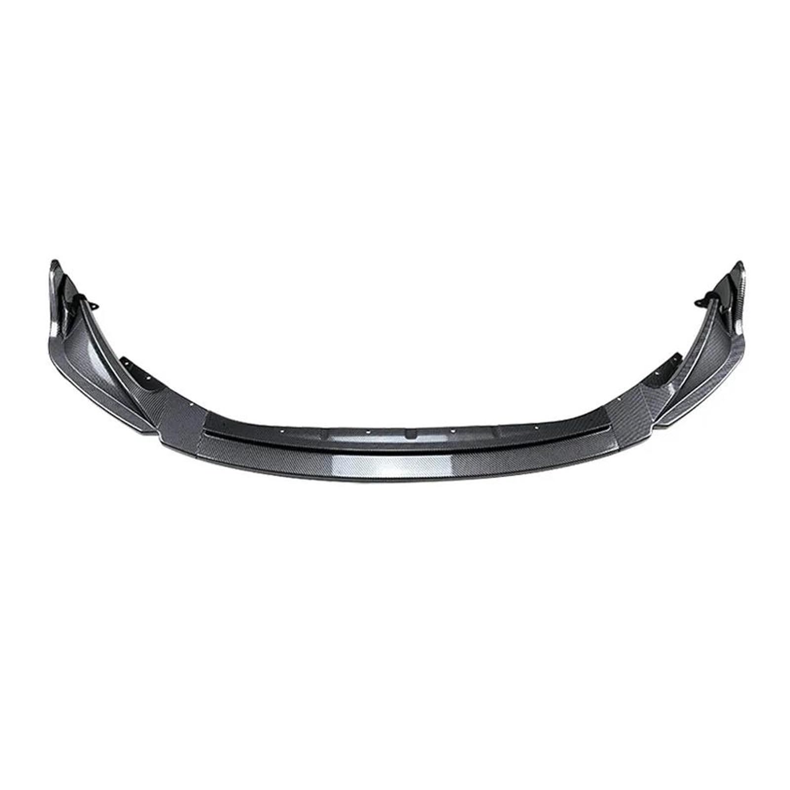 Frontspoiler Auto Front Stoßstange Lip Splitter Diffusor Körper Kits Spoiler Stoßstange Wache Schutz Zubehör Für G80 M3 G82 M4 2021-2024 Spoilerlippe(Carbon Look) von ODKBFG