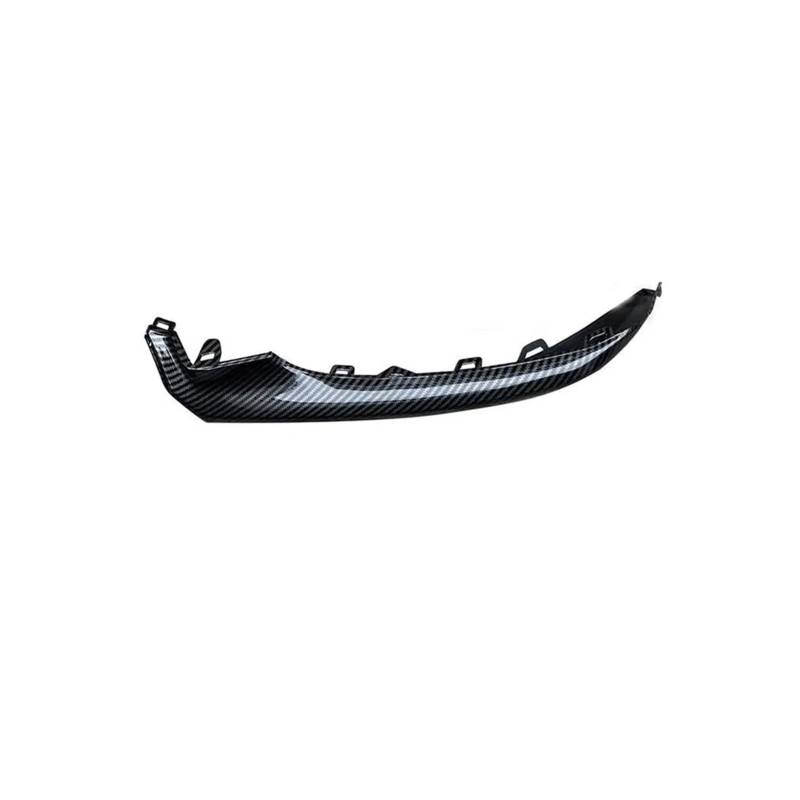 Frontspoiler Auto Front Stoßstange Splitter Lip Grille Untere Zierleiste Diffusor Abdeckung Links/Rechts/Mitte Für Toyota Für Camry SE Für XSE 2018-2020 Spoilerlippe(Carbon Fiber Style l) von ODKBFG
