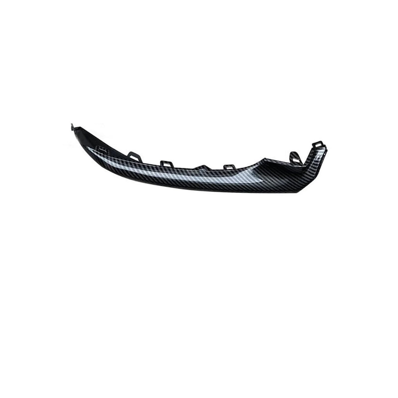 Frontspoiler Auto Front Stoßstange Splitter Lip Grille Untere Zierleiste Diffusor Abdeckung Links/Rechts/Mitte Für Toyota Für Camry SE Für XSE 2018-2020 Spoilerlippe(Carbon Fiber Style r) von ODKBFG