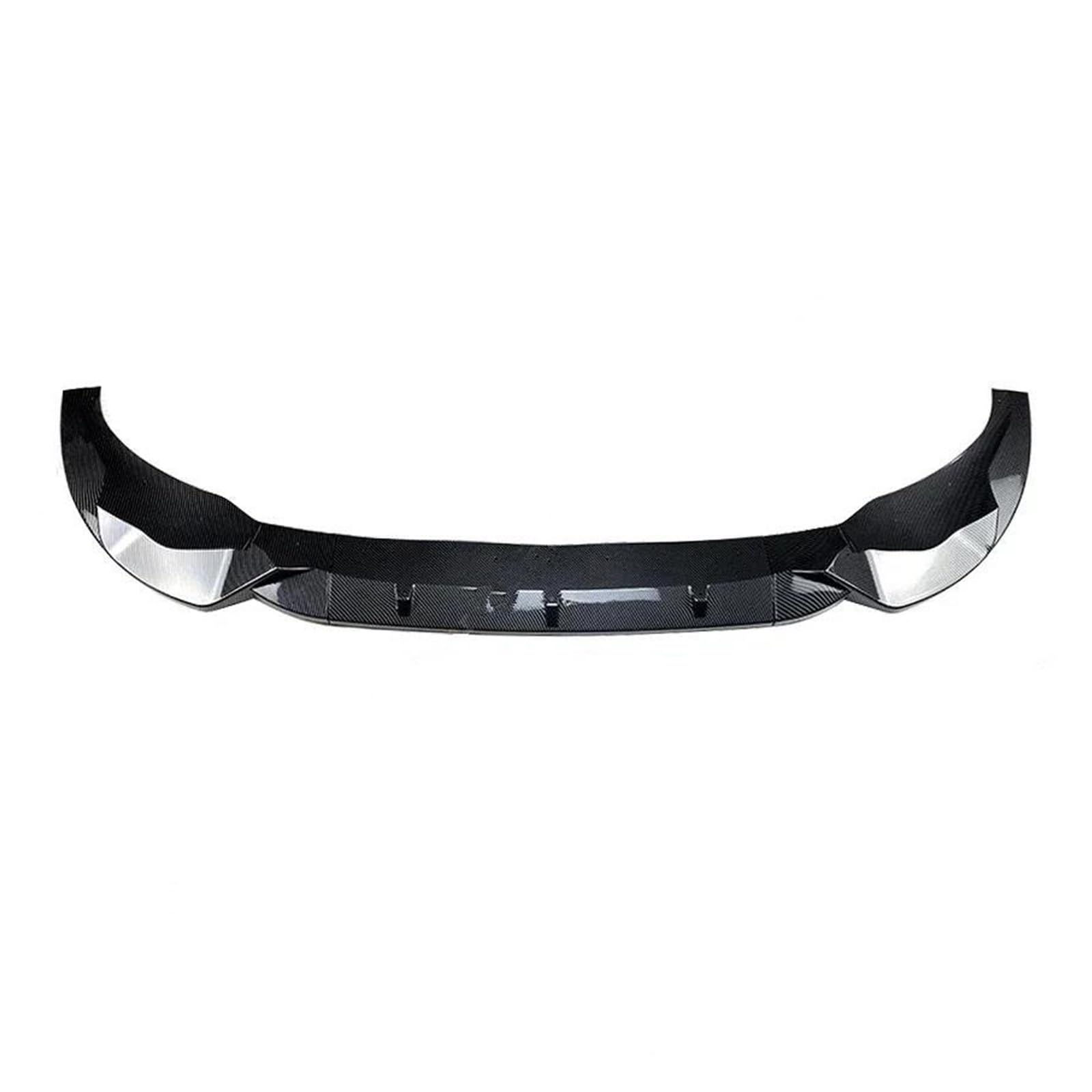 Frontspoiler Auto Front Stoßstange Splitter Lip Spoiler Diffusor Schutz Körper Kit Abdeckung Für X3 X4 G01 G02 Pack 2018 2019 2020 2021 Tuning Neue Spoilerlippe(Carbon Look) von ODKBFG