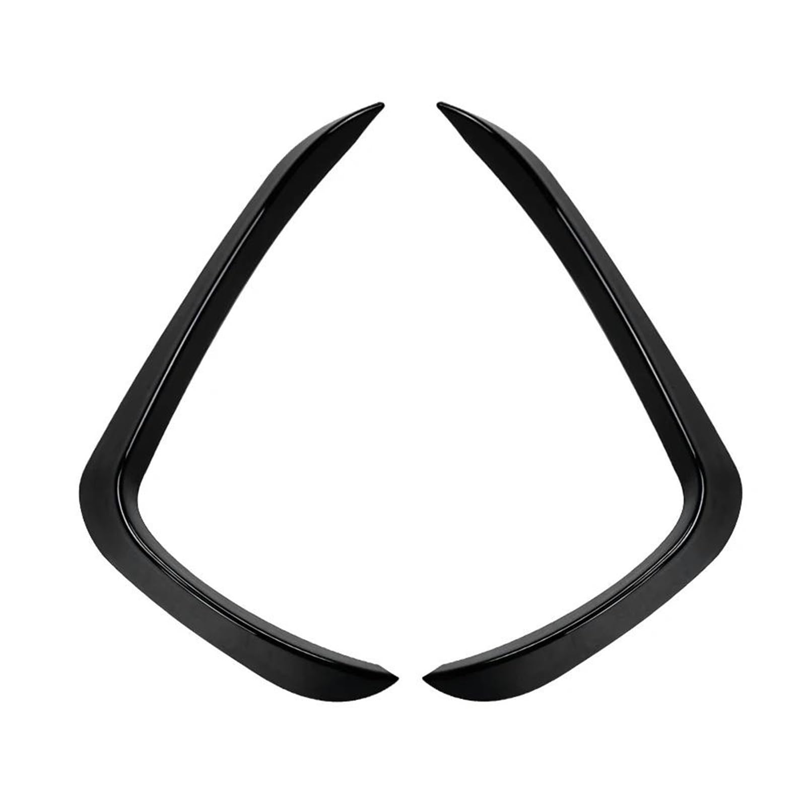 Frontspoiler Auto-Frontscheibenaufkleber Autos Außenmodifikationszubehör Für X5 F15 Sport 2014 2015 2016 2017 2018 Spoilerlippe(Glossy Black) von ODKBFG