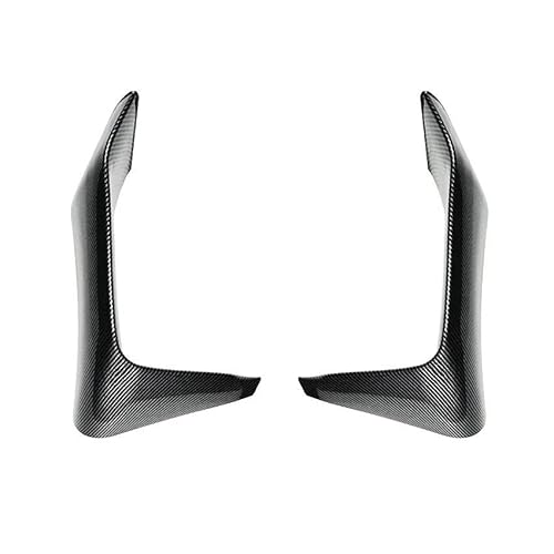 Frontspoiler Auto Frontspoilerlippe Spoiler Splitter Stoßstange Canard Lip Splitter Body Kit Für 3 4er M3 M4 F80 F81 F82 F83 2013 Bis 2018 Spoilerlippe(Carbon Look E) von ODKBFG