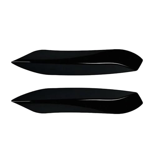 Frontspoiler Auto Frontspoilerlippe Spoiler Splitter Stoßstange Canard Lip Splitter Body Kit Für 3 4er M3 M4 F80 F81 F82 F83 2013 Bis 2018 Spoilerlippe(Gloss Black D) von ODKBFG