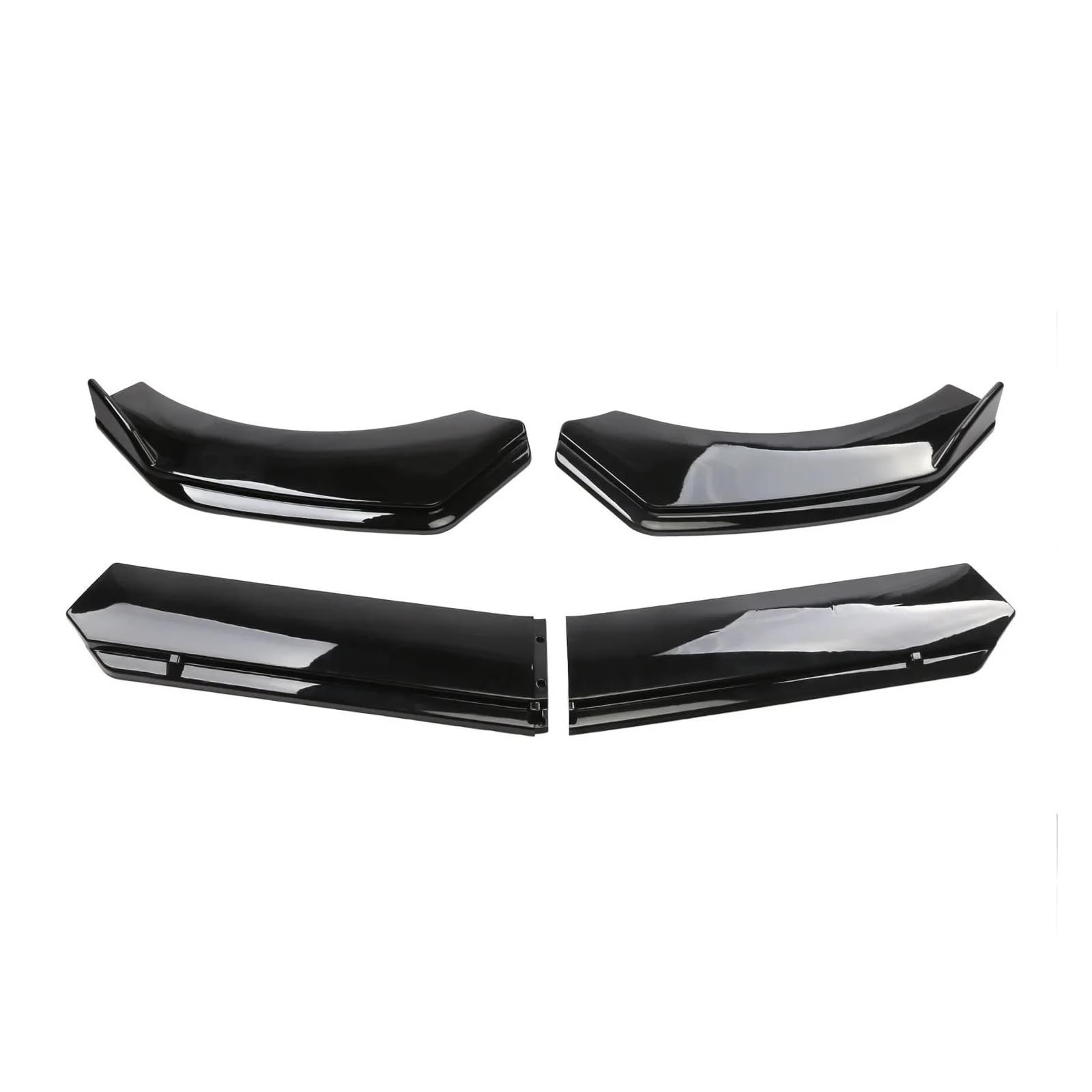 Frontspoiler Auto Frontstoßstange Kinn Lip Spoiler Body Kits Splitter Rock Diffusor Schutzschutz Für Chevy Für Camaro SS LS RS LT ZL1 Spoilerlippe(Gloss Black) von ODKBFG