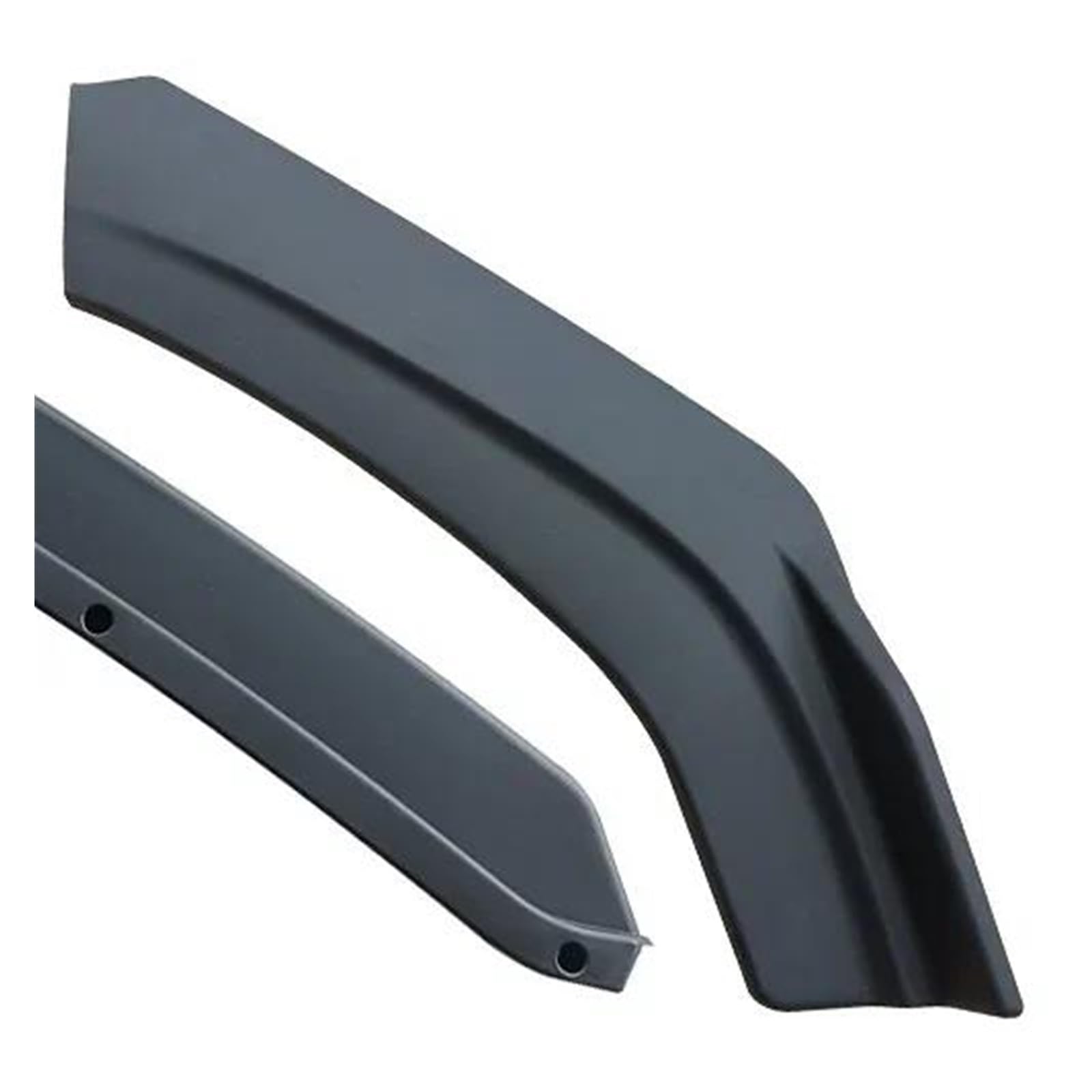 Frontspoiler Front Splitter Für JETOUR X70 Plus 2018-2023 Stoßstange Spoiler Auto Body Kit Glänzend Schwarz Röcke Zubehör Spoilerlippe(Pure Matt) von ODKBFG