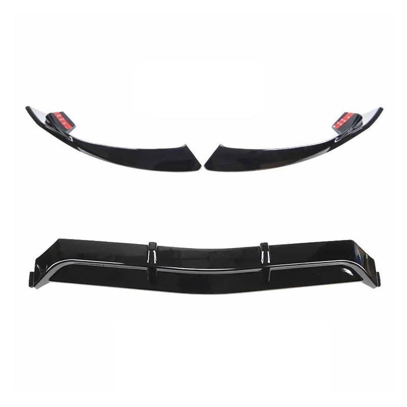 Frontspoiler Frontschürze Lip Body Kit Spoiler Splitter Diffusor Für Benz C Klasse W205 C205 Für Coupe C200 C250 C260 C300 C400 C450 Spoilerlippe(Black 2014-2018) von ODKBFG