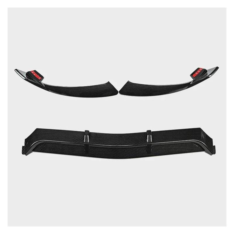 Frontspoiler Frontschürze Lip Body Kit Spoiler Splitter Diffusor Für Benz C Klasse W205 C205 Für Coupe C200 C250 C260 C300 C400 C450 Spoilerlippe(Carbon Fiber 14-18) von ODKBFG