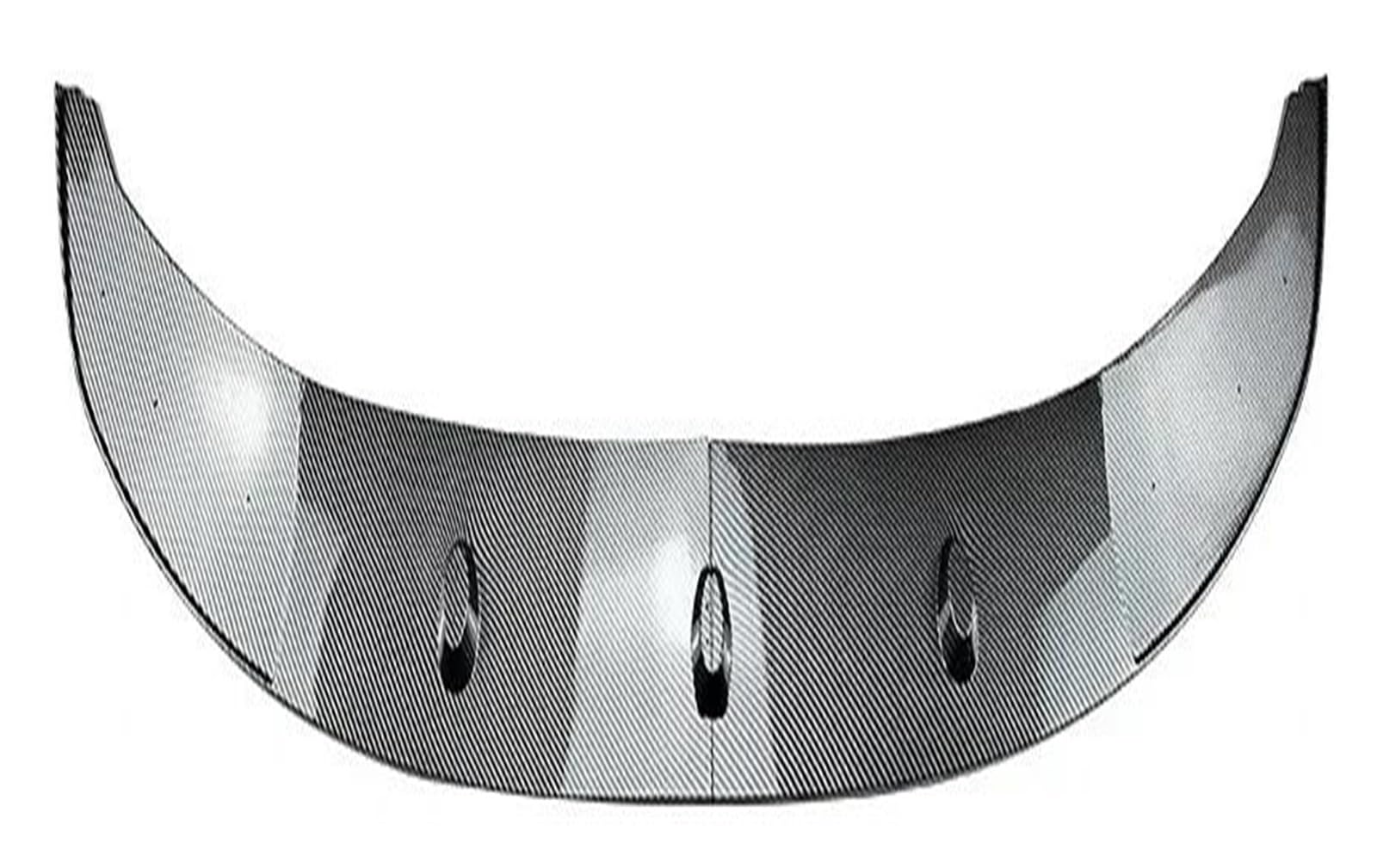Frontspoiler Frontschürze Lip Splitter Für 5 Series F10 F11 Sport 535i 528i M550d 2010-2016 Diffusor Body Kit Spoiler Tuning Spoilerlippe(Carbon Look Lip) von ODKBFG