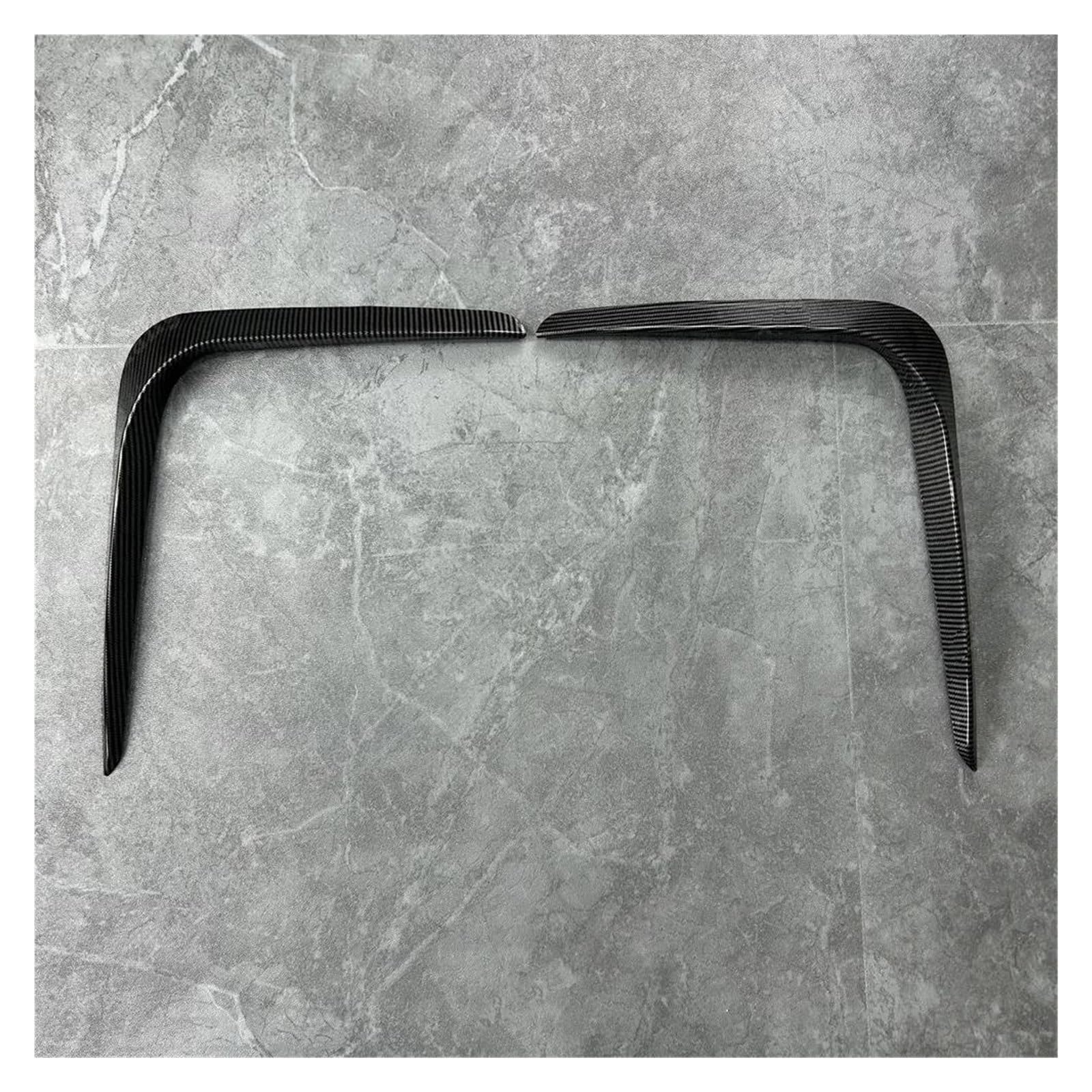 Frontspoiler Frontspoilerlippe Seitenspoiler Splitter Diffusor Tuningzubehör Für G24 G26 420i 430i I4 M50 4-Türer Gran Coupé 2021-2023+ Spoilerlippe(Carbon Look) von ODKBFG
