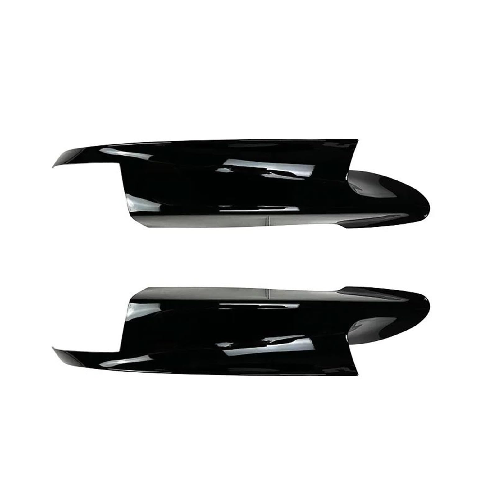 Frontspoiler Frontspoilerlippe Splitter Diffusor Body Kit Für 3er E90 E91 E92 E93 M3 2006-2013 ABS Spoiler Stoßstangenschutz Spoilerlippe(Gloss Black A) von ODKBFG