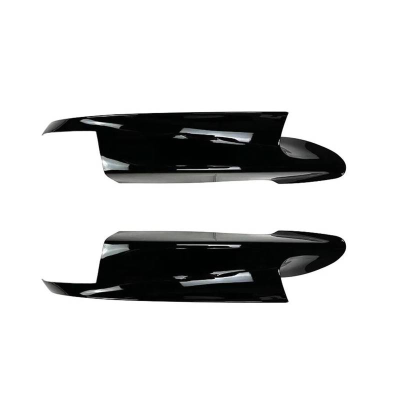 Frontspoiler Frontspoilerlippe Splitter Diffusor Body Kit Für 3er E90 E91 E92 E93 M3 2006-2013 ABS Spoiler Stoßstangenschutz Spoilerlippe(Gloss Black A) von ODKBFG