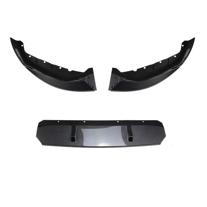 Frontspoiler Frontspoilerlippe Unterkörper-Kit Diffusor Splitter Tuningschutz Für 5er G30 525i 530i Sport 2021+ Spoilerlippe(Carbon Look) von ODKBFG
