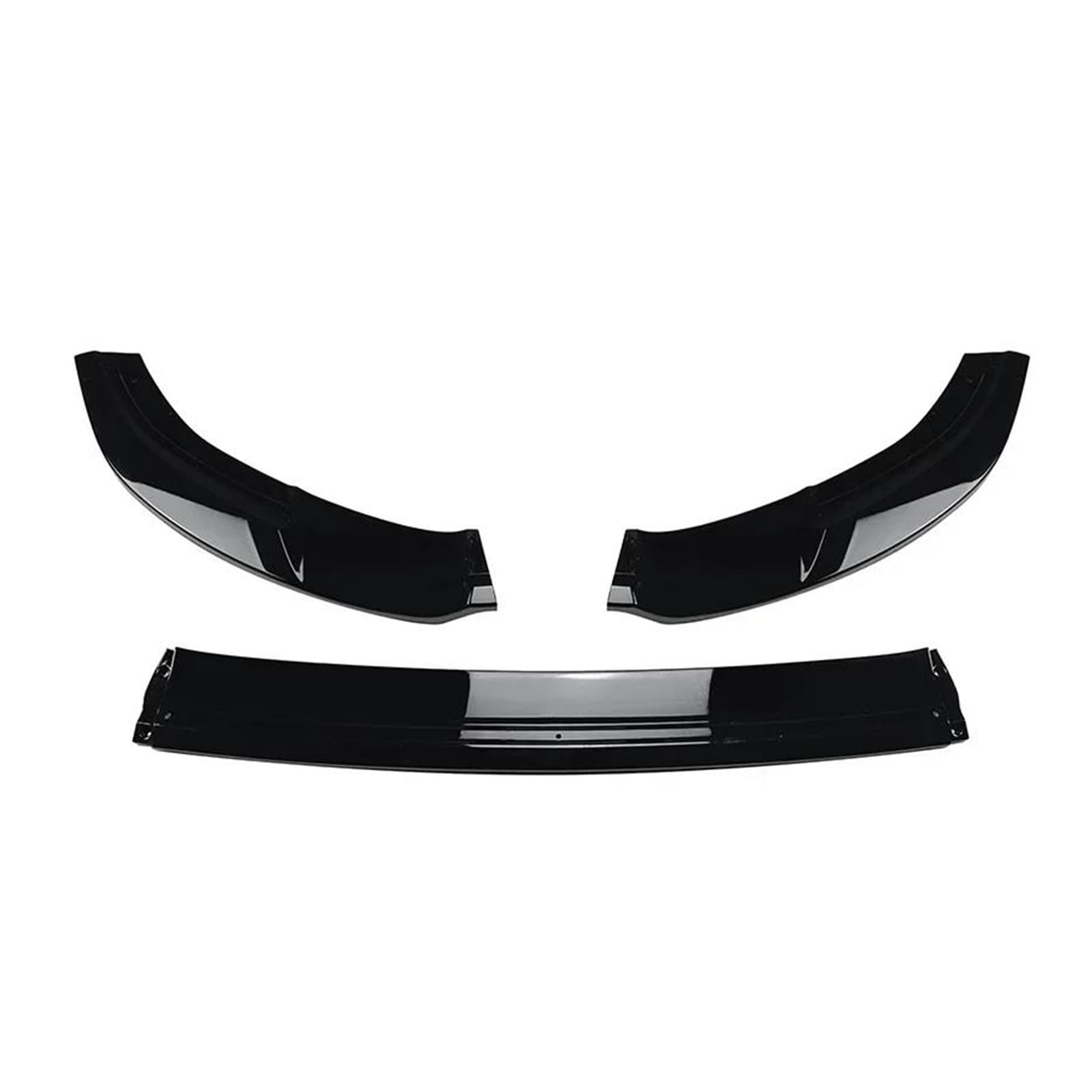 Frontspoiler Frontstoßstange Für VW Für Golf 7 MK7 Für GTI R Für 2012-2017 ABS Splitter Lip Spoiler Schutzabdeckung Auto Body Kit Zubehör Spoilerlippe(Gloss Black) von ODKBFG
