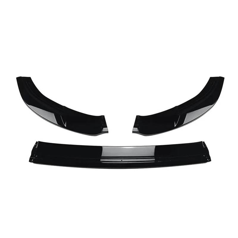 Frontspoiler Frontstoßstange Für VW Für Golf 7 MK7 Für GTI R Für 2012-2017 ABS Splitter Lip Spoiler Schutzabdeckung Auto Body Kit Zubehör Spoilerlippe(Gloss Black) von ODKBFG