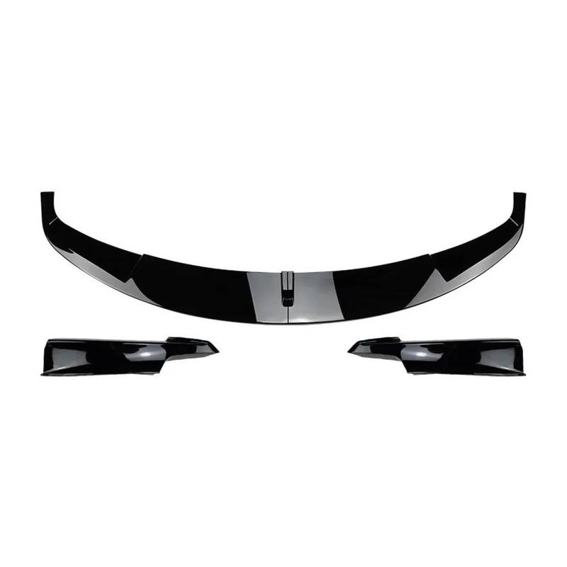 Frontspoiler Frontstoßstangenlippe Bodykit Spoilersplitter Stoßstangen-Canard-Lippensplitter Zubehör Für 3er-Serie F30 F31 Tech 320i 2013–2019 Spoilerlippe(Gloss Black) von ODKBFG