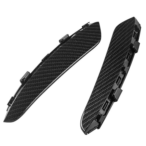 Frontspoiler Frontstoßstangenverkleidung Spoileraufkleber Kotflügel-Canards-Flossen Für Benz Für A-Klasse W177 A180 A200 A220 A250 A35 2019 2020 2021+ Spoilerlippe(Carbon Fiber Front) von ODKBFG