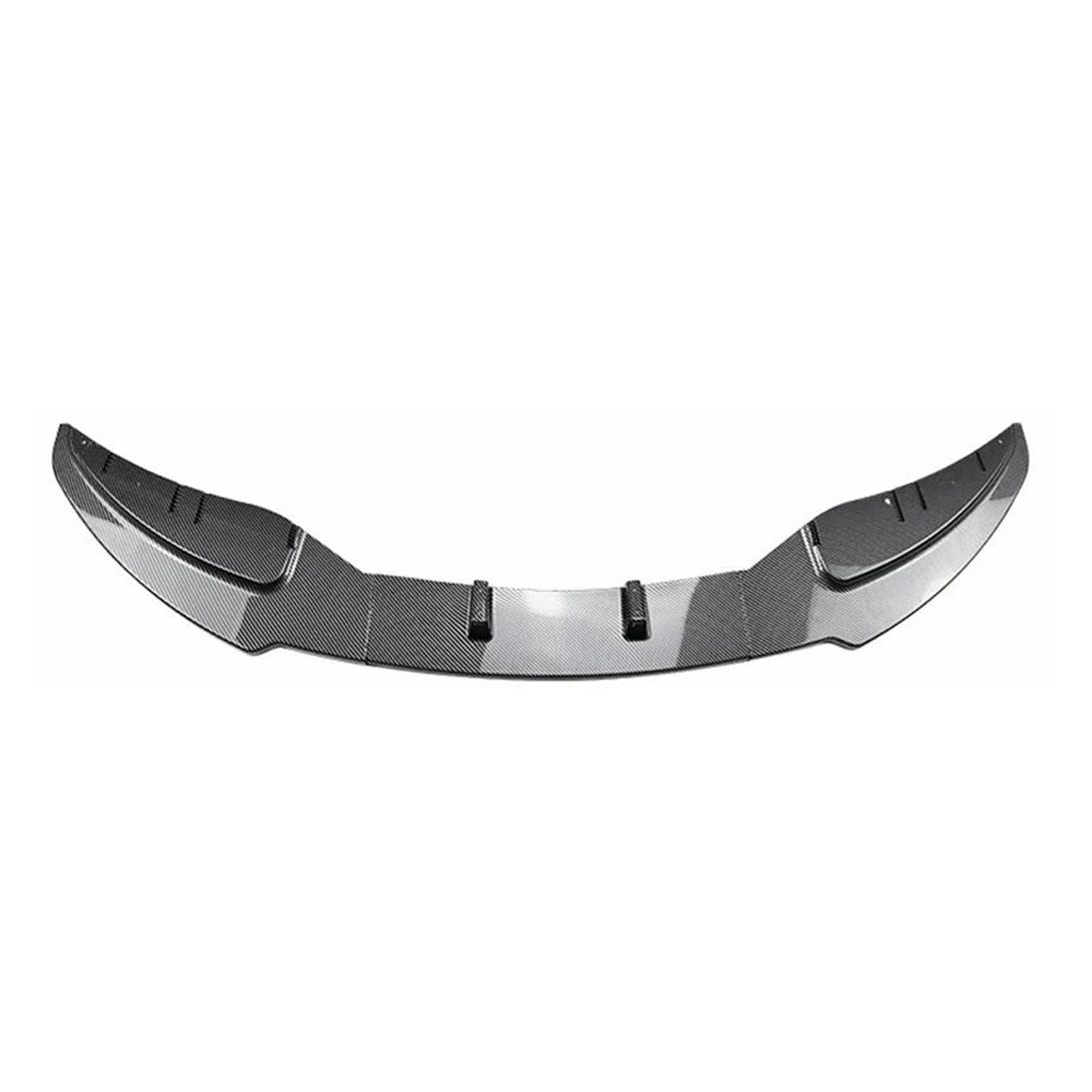 Frontspoiler Für 1er E81 E82 E87 E88 LCI Standard 2008-2011 Auto Vorderen Stoßfänger Canard Lip Unteren Splitter Diffusor Außen Körper Kit Spoilerlippe(Carbon Look) von ODKBFG
