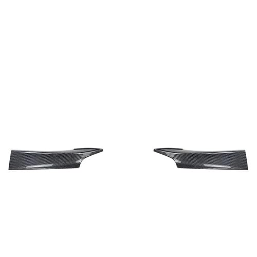 Frontspoiler Für 1er F20 F21 Canard Cover Trim Splitter Frontspoilerlippe Gloss Black Carbon Fiber 2012 Bis 2014 Spoilerlippe(Splitter Carbon Look) von ODKBFG