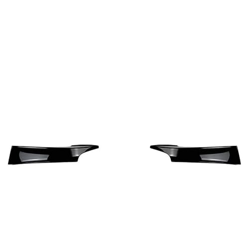 Frontspoiler Für 1er F20 F21 Canard Cover Trim Splitter Frontspoilerlippe Gloss Black Carbon Fiber 2012 Bis 2014 Spoilerlippe(Splitter Gloss Black) von ODKBFG