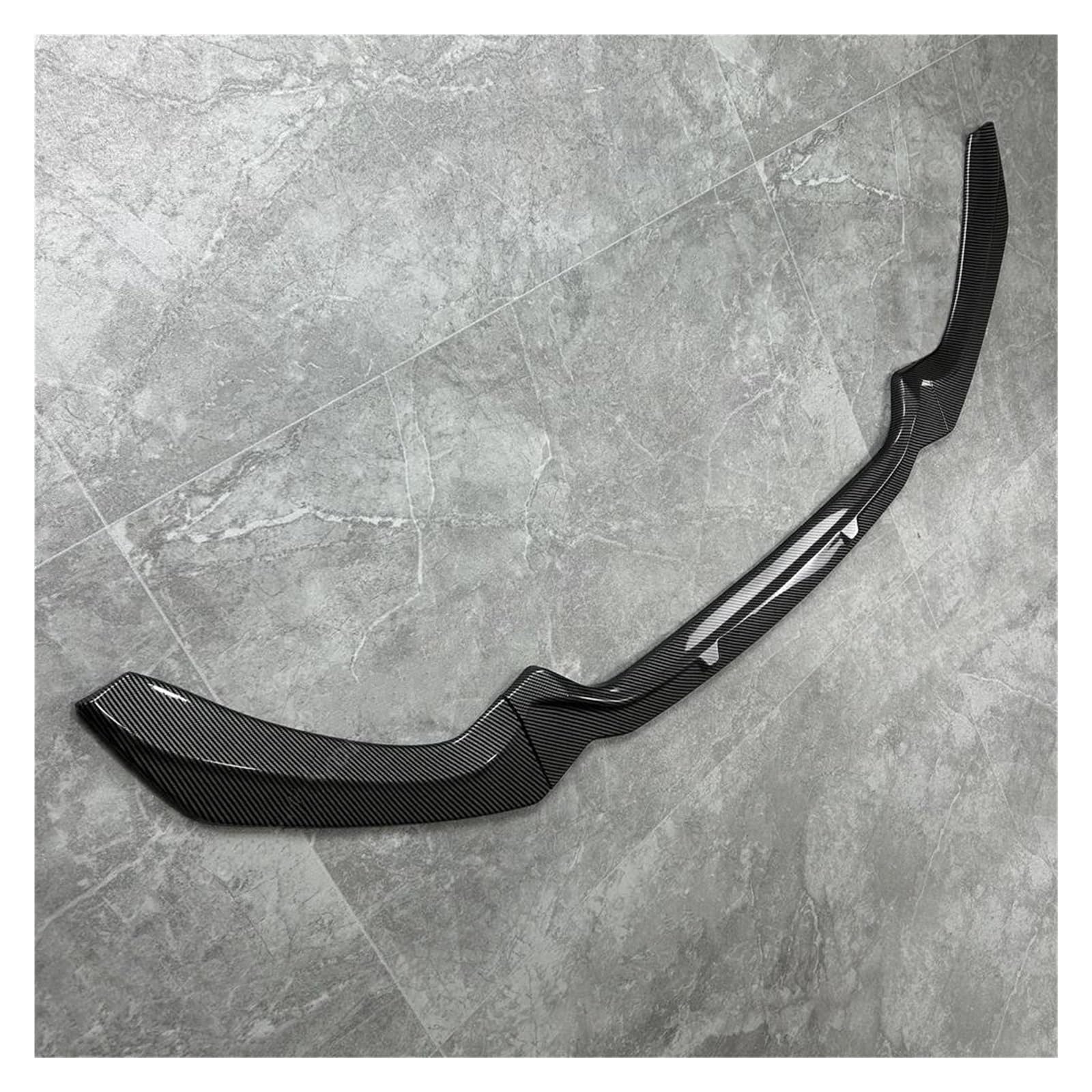 Frontspoiler Für 1er F20 F21 Facelift M118i M120i M135i M140i 2015-2019 Frontspoilerlippe Splitter Diffusor Body Kit Spoiler Spoilerlippe(Carbon Look) von ODKBFG