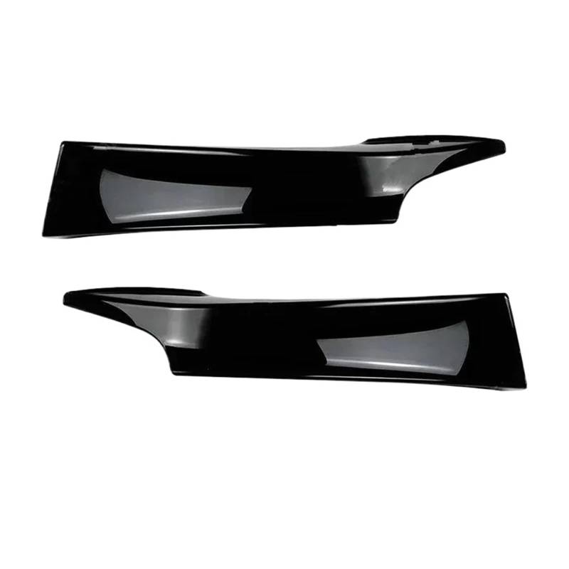 Frontspoiler Für 1er F20 F21 Sport M135i 2012-2015 Vor-Facelift Frontstoßstange Splitter Lip Spoiler ABS Body Kit Tuning Glanz Schwarz Spoilerlippe(Splitter Gloss Black) von ODKBFG