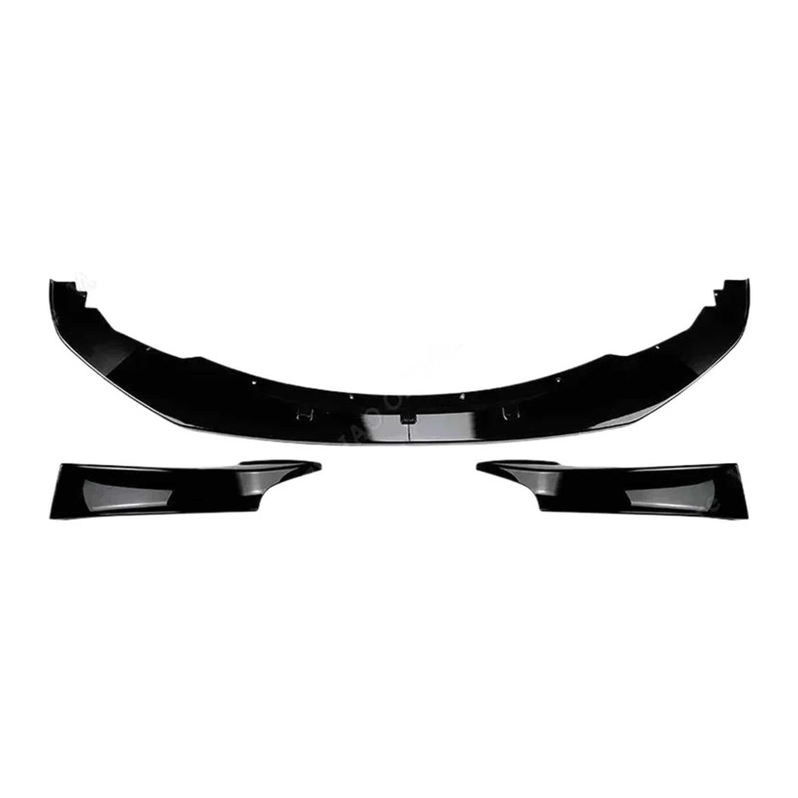 Frontspoiler Für 1er F20 F21 Sport M135i 2012-2015 Vor-Facelift Frontstoßstange Splitter Lip Spoiler Diffusor Schutz Body Kit Tuning Spoilerlippe(1 Set Gloss Black) von ODKBFG