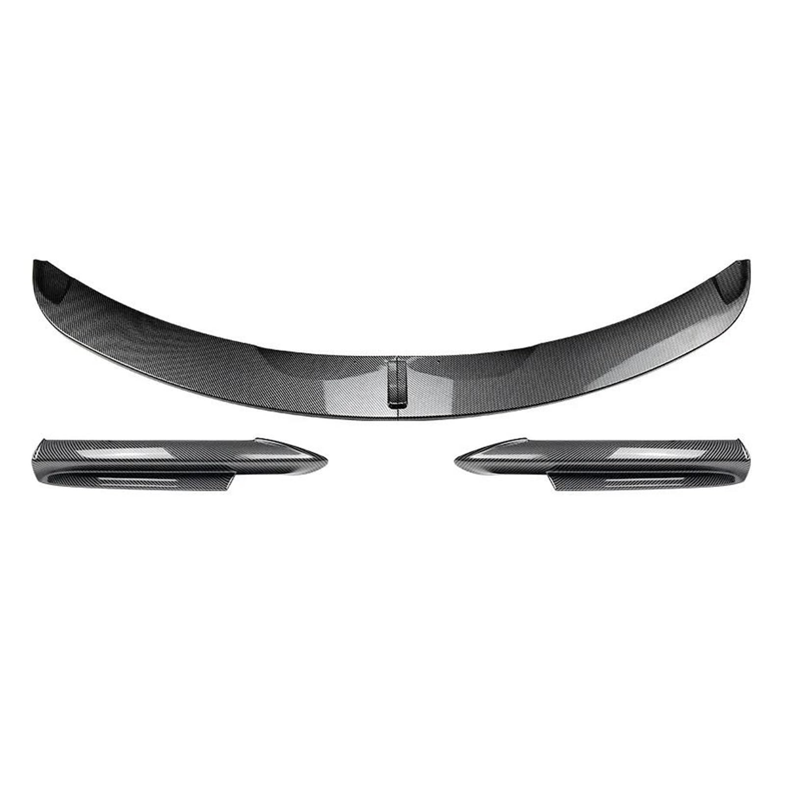 Frontspoiler Für 3er E90 E91 Tech Limousine 4 Tür 320i 330i 2005 2006 2007 2008 Tuning Auto Frontspoilerlippe Splitter Body Kits Spoilerlippe(Carbon Look A B) von ODKBFG